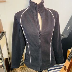 Unique Black Fleece Jacket